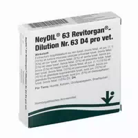 Neydil Nr 63 Revitorgan D4 Pro Vet Ampullen