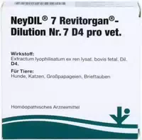 Neydil Nr 73 Revitorgan Dilution D 4 Pro Ampullen Vet 5 X 2 ml