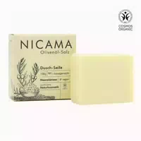 Nicama Duschseife Olivenöl Salz 100g 100 G