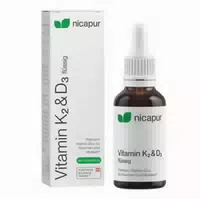 Nicapur Vitamin K2 & D3 Flüssig 22,5 Ml