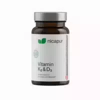 Nicapur Vitamin K2 & D3 60 st Kapseln