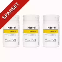 Nicopel Nicotinamid 500mg Vitamin B3 60 st Kapseln