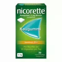 Nicorette 2 mg Freshfruit Kaugummi