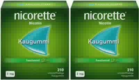 Nicorette 2 mg Freshmint 2 X 210 Kaugummis