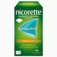 Nicorette 2 Mg Nikotinkaugummi Freshfruit Für Raucher Zum Aufhören 10% Rabatt