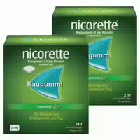 Nicorette 2 mg Nikotinkaugummi Freshmint zum Rauchen Aufhören