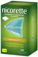 Nicorette 4 mg Freshfruit Kaugummi 105 Stück