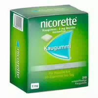 Nicorette Kaugummi Classic 2 mg Zuckerfrei zur Raucherentwöhnung
