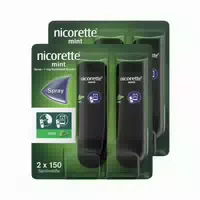 Nicorette Fruit & Mint Spray zum Rauchen Aufhören, mit App Funktion