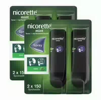 Nicorette Mint Spray mit 1 mg Nikotin Pro Sprühstoß