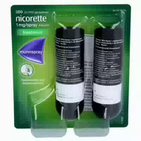 Nicorette Mint Spray 1 mg Sprühstoß Reimport 2 st