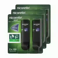 Nicorette Fruit & Mint Spray zum Rauchen Aufhören, mit App Funktion