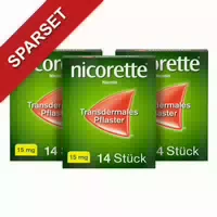 Nicorette nikotinpflaster mit 15 Mg Nikotin Zur raucherentwöhnung, 7 Stück 10% Rabatt