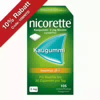 Nicoretteâ Kaugummi 2 mg Freshruit