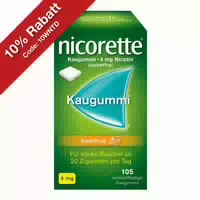 Nicoretteâ Kaugummi 4 mg Freshfruit