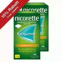 Nicoretteâ Kaugummi 4 mg Freshfruit