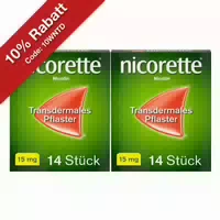 Nicoretteâ Tx Pflaster mit 15 mg Nikotin