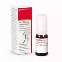 Nicotin Al 1 mg Sprühstoß zur Rauchentwöhnung Jetzt 10% mit dem Code Aliud10 Sparen