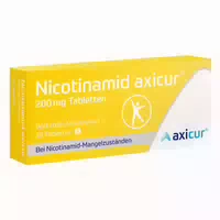 Nicotinamid Axicur 200 mg 10 st Tabletten