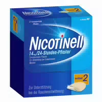 Nicotinell 14 mg 24 Stunden Nikotinpflaster, Pflasterstärke Mittel 2