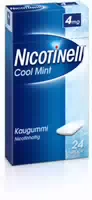 Nicotinell Kaugummi 4 mg Cool Mint 24 Stück
