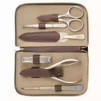 Niegeloh Etui Cafe Do Brazil Xl Ristretto Solingen 6 Teilig Braun