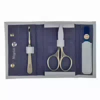 Niegeloh Bartpflege Etui Schwarz Made in Solingen
