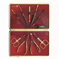 Niegeloh Etui Modell Glamorous Duo, Chocolat Made in Solingen