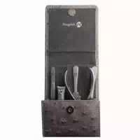 Niegeloh Bartpflege Etui Schwarz Made in Solingen