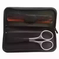 Niegeloh Bartpflege Etui Schwarz Made in Solingen