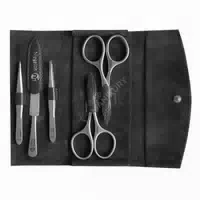 Niegeloh Etui Modell Glamorous Duo, Chocolat Made in Solingen