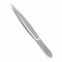 Niegeloh Pinzette Rost Freie Spitze Form Made in Solingen