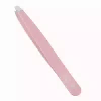 Niegeloh Pinzette, Schräg, Rostfrei, Topinox, Rosa