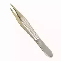 Niegeloh Pinzette Spitz Teilvergoldet 9 cm – Solingen