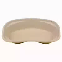 Nierenschale Pappe 48 X 150 X 255 Mm Grau