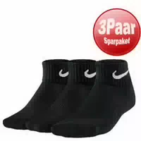Nike 3erpack Yth Ctn Cush Qtr W Moist Gr 23 27