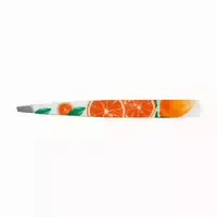 Nippes Solingen Pinzette Schräg Rostfrei, Orange