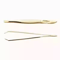 Nippes Pinzette Vergoldet Nr 9g