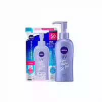 Nivea Japan Uv Super Water Gel Spf50 Pa 140g 2ea Set