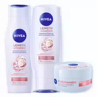 Nivea Length Wonder Routine Set Shampoo Spülung & Haarmaske