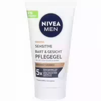 Nivea Men Sensitive Bart und Gesicht Pflege Gel Jetzt 25% Rabatt mit dem Code Nivea25