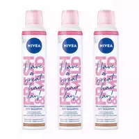 Nivea Trockenshampoo Fresh & Mild Mittlere Haartöne Triple Pack
