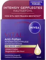 Nivea Vital Anti Falten Intensiv Nachtpflege Reife Haut
