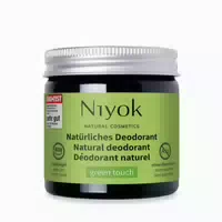 Niyok 2 In 1 Anti Transpirante Deocreme Green Touch Bio 40 Ml
