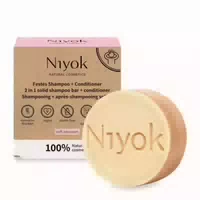 Niyok 2 in 1 Festes Shampoo Conditioner Soft Blossom Bio