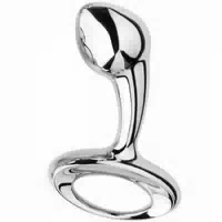 Njoy Pure Stahl Analplug Small 8 Cm