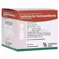 Isotonische Kochsalzlösung 0,9% Injektionslösung 20x10 Ml Injektionslösung