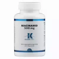 Klean Labs Niacinamid 500mg 100 st Kapseln