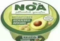 Noa Brotaufstrich Kichererbse Avocado