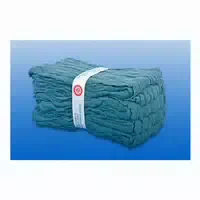 Noba Bauchtuch Grün Vorgewaschen 20 Stück 20 cm X 30 cm 6 Lagig mit Schlaufe 20 st